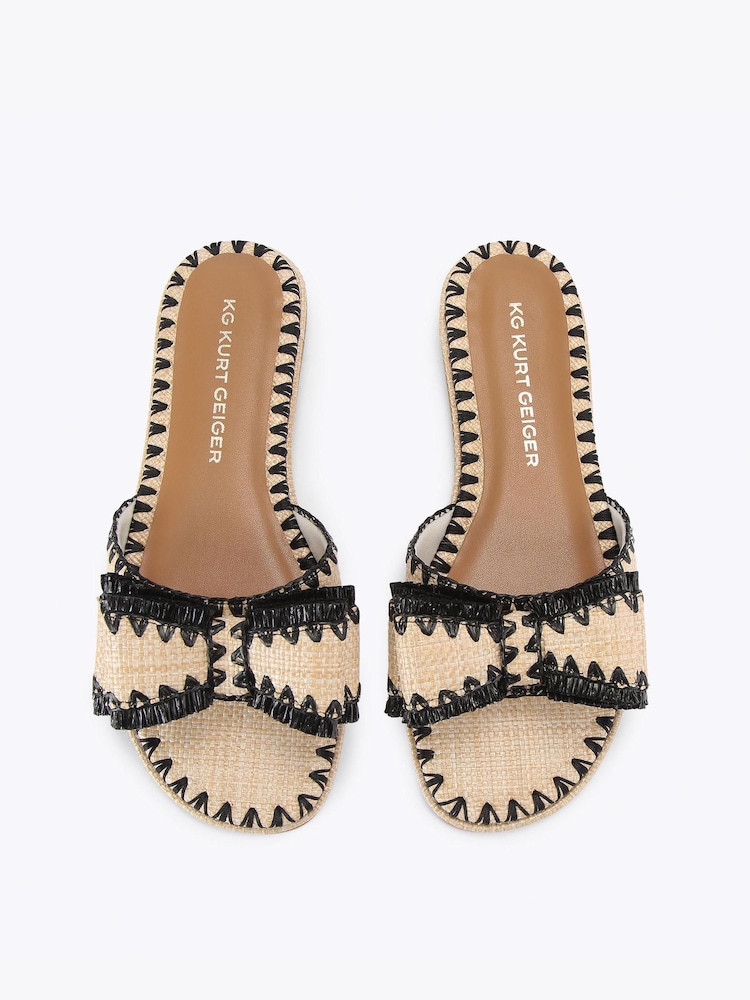 KG Kurt Geiger Brown Robbie Slim Sandals - Image 2 of 4 KG Kurt Geiger Brown Robbie Slim Sandals - Image 2 of 4