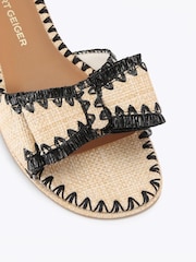 KG Kurt Geiger Brown Robbie Slim Sandals - Image 4 of 4