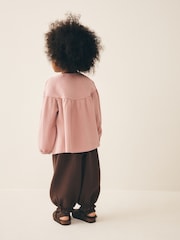 Rose - Ensemble chemisier à manches longues et pantalon bloomer 4 (3mois-7ans) - Image 4 de 12