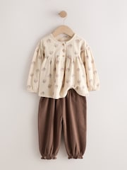 Rose - Ensemble chemisier à manches longues et pantalon bloomer 4 (3mois-7ans) - Image 8 de 12