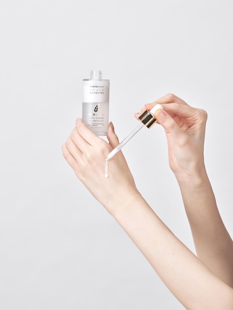 THANK YOU FARMER Rice Pure Cream In Ampoule Brightening Serum 50ml - Image 2 of 6