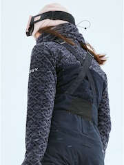 Roxy Black Sayna Quarter Zip Thermal Fleece - Image 4 of 9