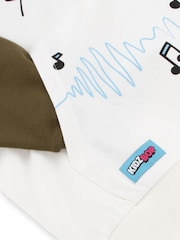 Character White Kidz Bop Colour Block Hoodie - Image 5 of 6