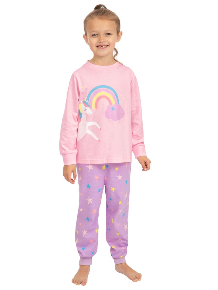 Harry Bear Pink Unicorn Pyjamas 2 Pack - Image 11 of 11