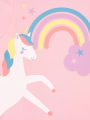 Harry Bear Pink Unicorn Pyjamas 2 Pack - Image 5 of 11