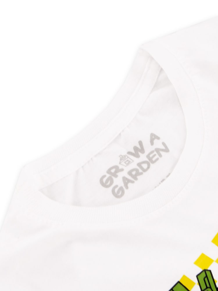 Character White Roblox Grow A Garden T-Shirt - Image 6 of 6