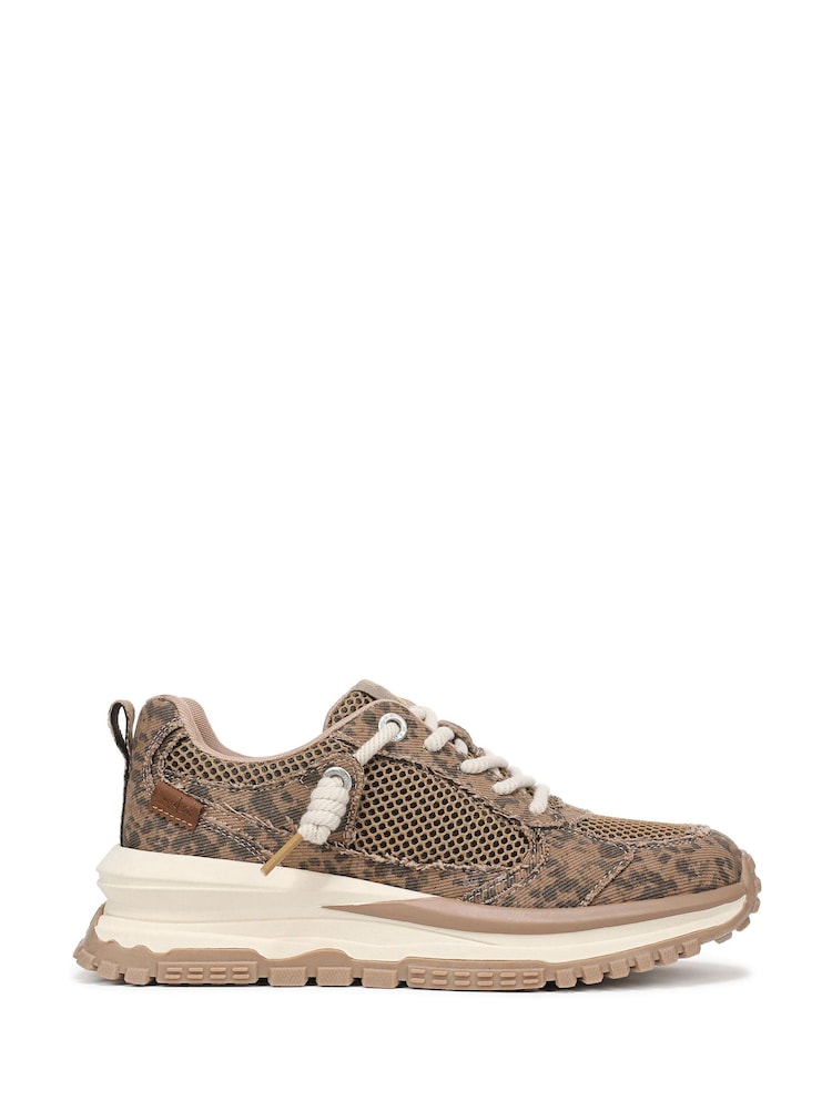 Blowfish Malibu Brown Leotina Regular Fit Slip On Canvas Trainers - Image 1 of 7 Blowfish Malibu Brown Leotina Regular Fit Slip On Canvas Trainers - Image 1 of 7