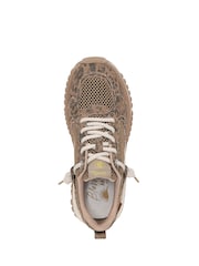 Blowfish Malibu Brown Leotina Regular Fit Slip On Canvas Trainers - Image 6 of 7