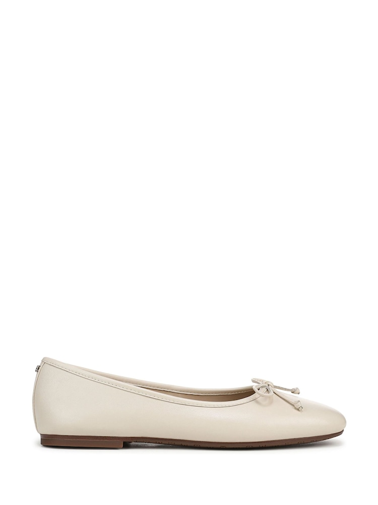 Sam Edelman Cream Alie Regular Fit Ballet Shoes - Image 1 of 7