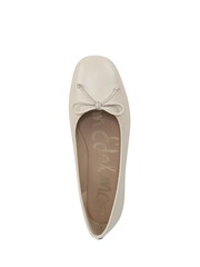 Sam Edelman Cream Alie Regular Fit Ballet Shoes - Image 6 of 7