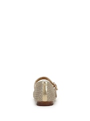 Sam Edelman Gold Michaela Knit Regular Fit Mary Jane Shoes - Image 5 of 7