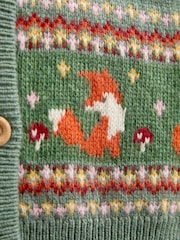 Jojo Maman Bébé Fairisle Cardigan - Attēls 3 no 4