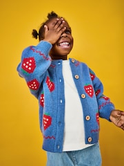 Jojo Maman Bébé Knit Cardigan - Attēls 1 no 5