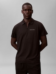 Calvin Klein Black Mesh Knit Performance T-Shirt - Image 4 of 5
