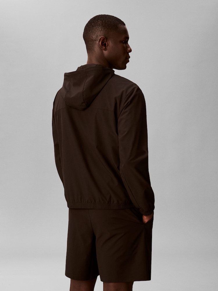 Calvin Klein Black Lightweight Shell Wind Jacket - Image 2 of 3