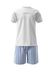 Calvin Klein Cotton Jersey Lounge T-Shirt & Shorts Set - 圖片 6/6