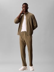 Calvin Klein Green Performance Woven Pants - Image 1 of 5