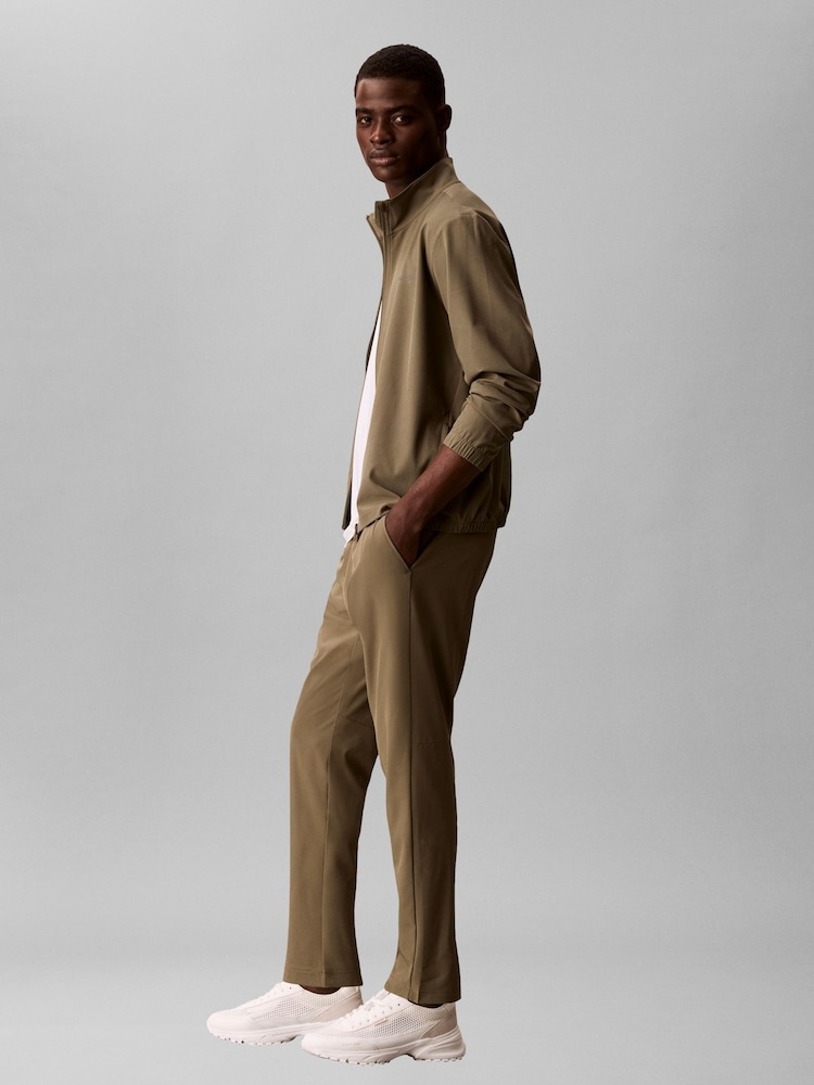 Calvin Klein Green Performance Woven Pants - Image 2 of 5