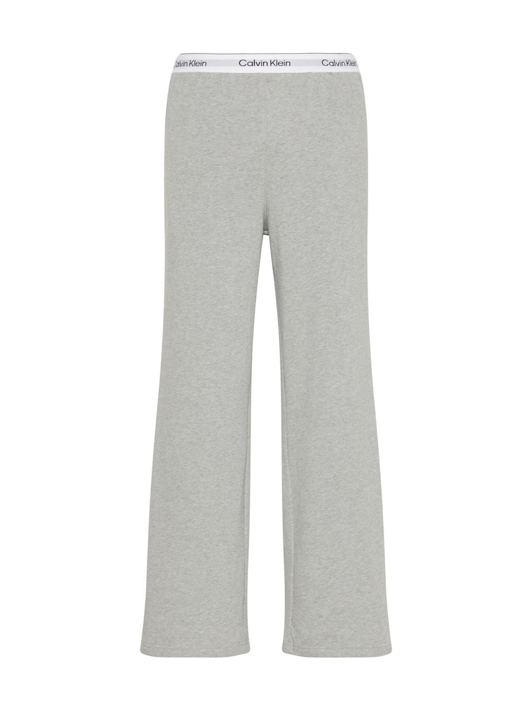 Calvin Klein Grey Cotton Jersey Pyjamas - Image 5 of 5
