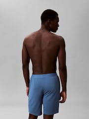 Calvin Klein Blue Ultra Soft Modal Pyjama Shorts - Image 4 of 5