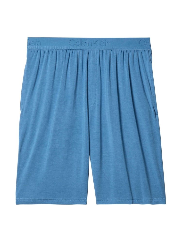 Calvin Klein Blue Ultra Soft Modal Pyjama Shorts - Image 5 of 5