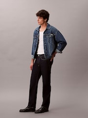 Calvin Klein Jeans Classic Denim Straight Blue Jeans - Image 2 of 6