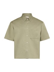 Calvin Klein Green Woven Cotton Stretch Shirt - Image 5 of 5