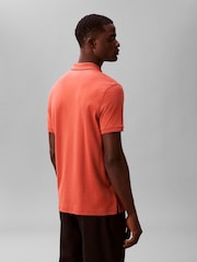 Calvin Klein Pink Cotton Piqué Polo Shirt - Image 2 of 5