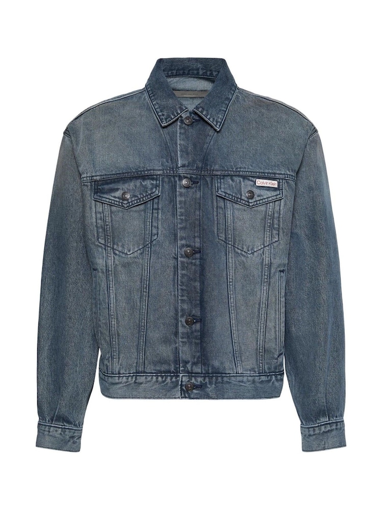 Calvin Klein Blue 90s Denim Jacket - Image 6 of 6