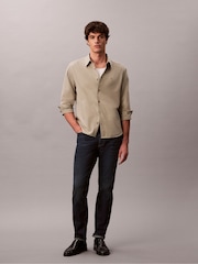 Calvin Klein Jeans Classic Denim Straight Blue Jeans - Image 2 of 6