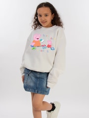 Brands In White Hasbro Peppa Pig Having Fun Reading Sweat Top - Image 2 of 5