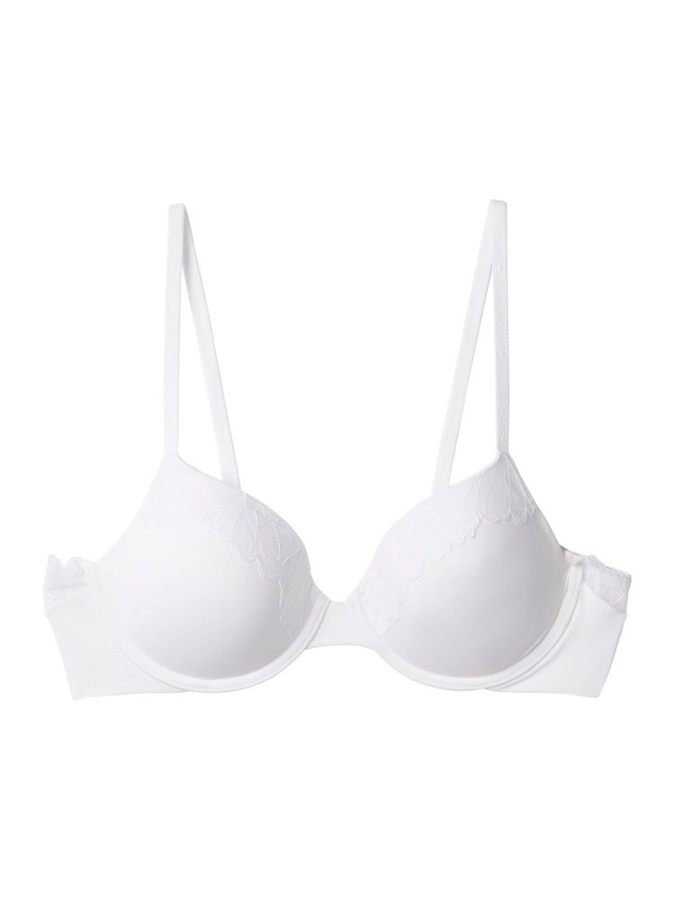 Calvin Klein White Underwire Lightly Lined Bra - Image 6 of 6