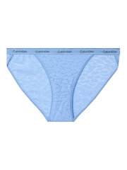 Calvin Klein Blue Icon Lace Bikini Briefs - Image 5 of 5