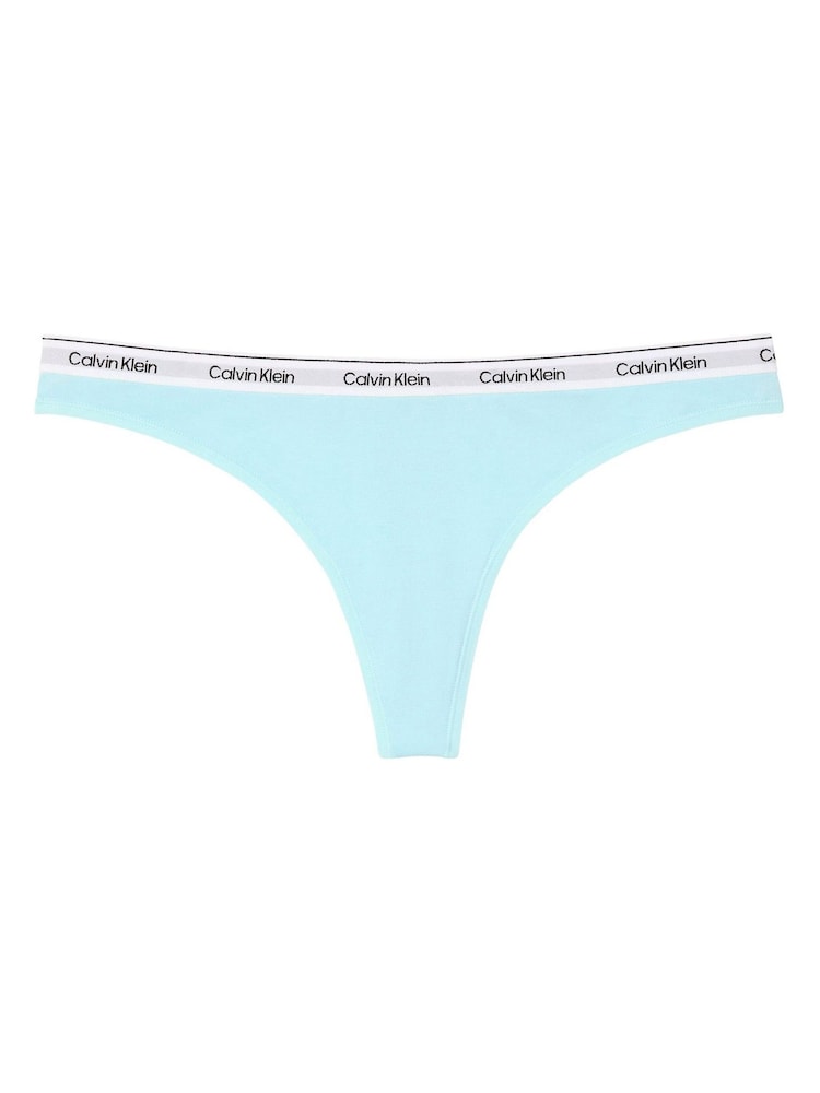 Calvin Klein Blue Thongs - Image 5 of 5