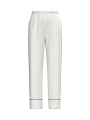 Calvin Klein White Satin Lounge Pants - Image 4 of 4