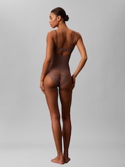Brun - Body Calvin Klein - Dentelle extensible sensuelle - Image 2 de 6