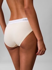 Calvin Klein Yellow High Waist Bikini Bottom - Stretch - Image 4 of 6