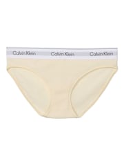 Calvin Klein Yellow High Waist Bikini Bottom - Stretch - Image 6 of 6