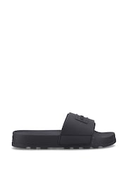 Hunter Black Core Embossed Sliders - Image 1 of 4