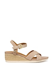 Geox Cream D Ischia Corda Sandals - Image 2 of 6