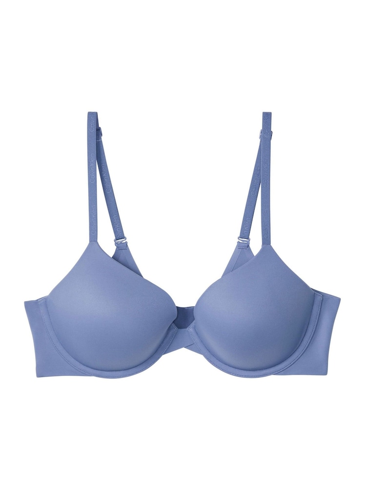 Calvin Klein Blue Lightly Lined Full Coverage Bra - Perfectly Fit - Image 6 of 6