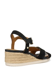 Geox Black D Ischia Corda Sandals - Image 3 of 5