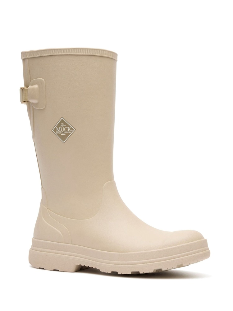 Muck Boots Cream Rainscape Tall Boots - Image 2 of 7