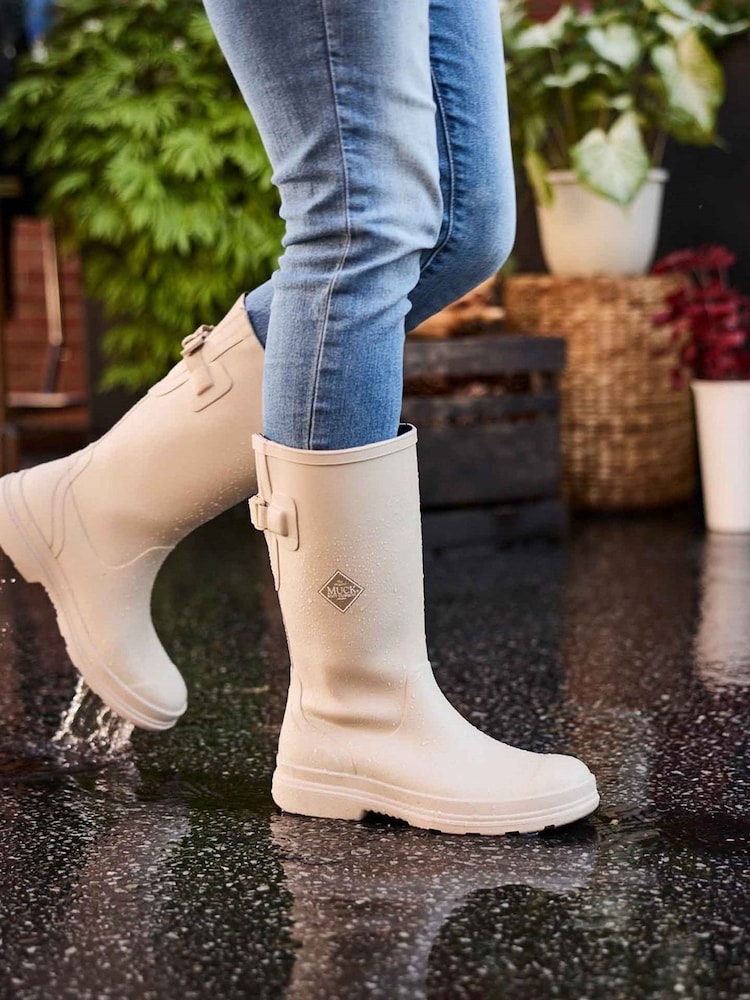 Muck Boots Cream Rainscape Tall Boots - Image 7 of 7