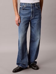 Calvin Klein Jeans Blue Baggy Jeans - Image 1 of 6