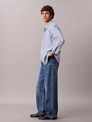 Calvin Klein Jeans Blue Baggy Jeans - Image 3 of 6