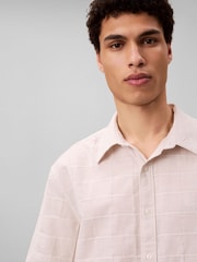 Calvin Klein White Cotton Stretch Woven Shirt - Image 4 of 6