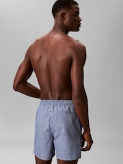 Calvin Klein Blue Performance Woven Swim Shorts - Image 3 of 5