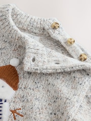 Grey Christmas Crew Neck Jumper (3mths-10yrs) - Image 7 of 7