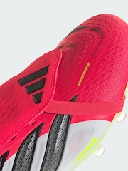 adidas Red Predator Pro Fold-Over Tongue Artificial Ground Football Boots - Image 3 of 4